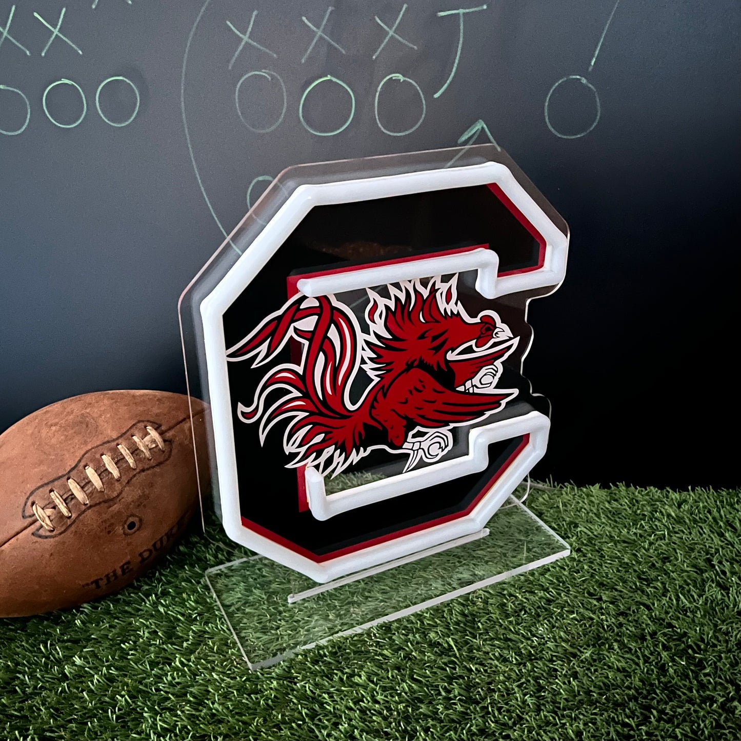 South Carolina Gamecocks Neon Tabletop Sign