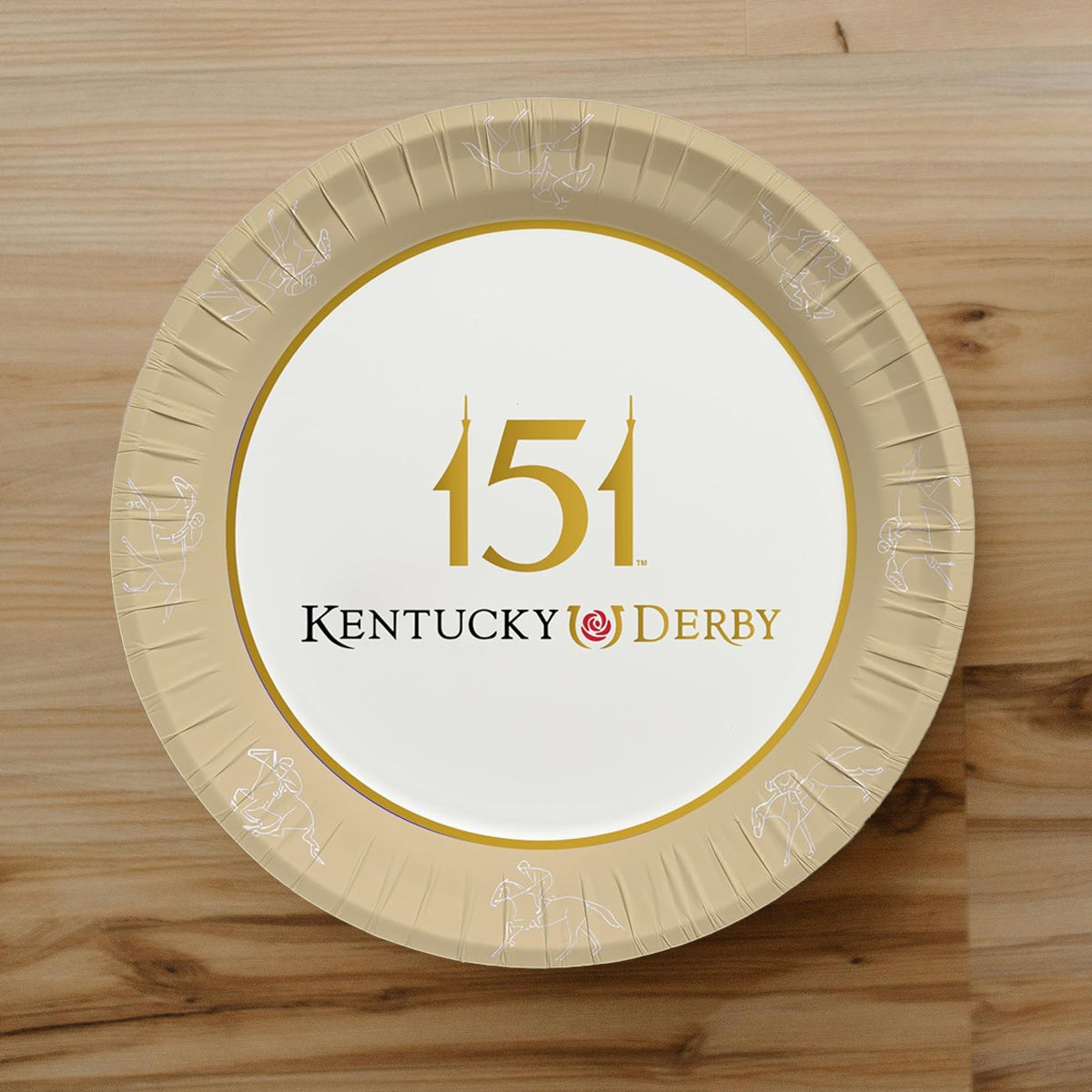Official Kentucky Derby 151st 9" Plates