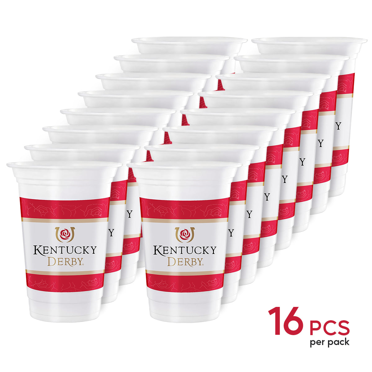 Official Kentucky Derby Evergreen 16oz Cups