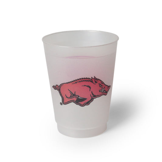 Arkansas Razorbacks Frosted Cups