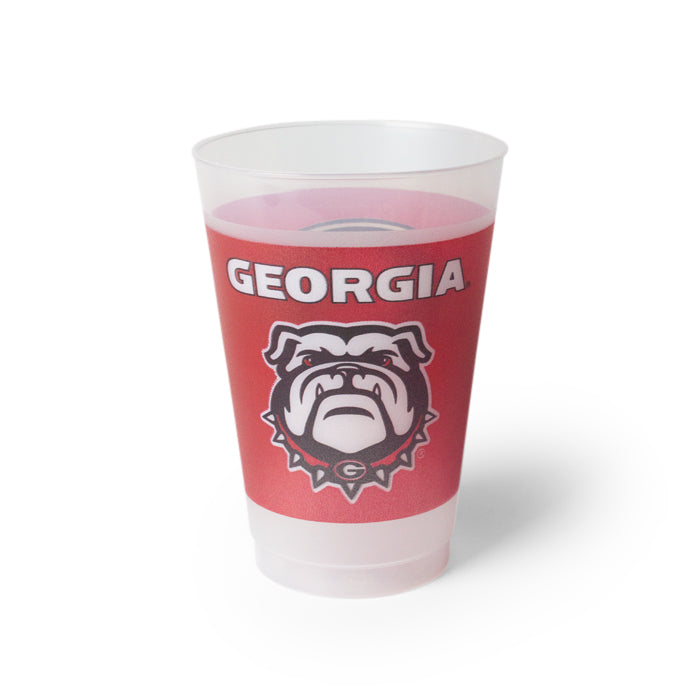 Georgia Bulldogs Frosted Cups