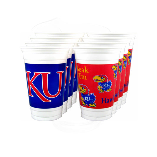 Kansas Jayhawks 16oz Cups