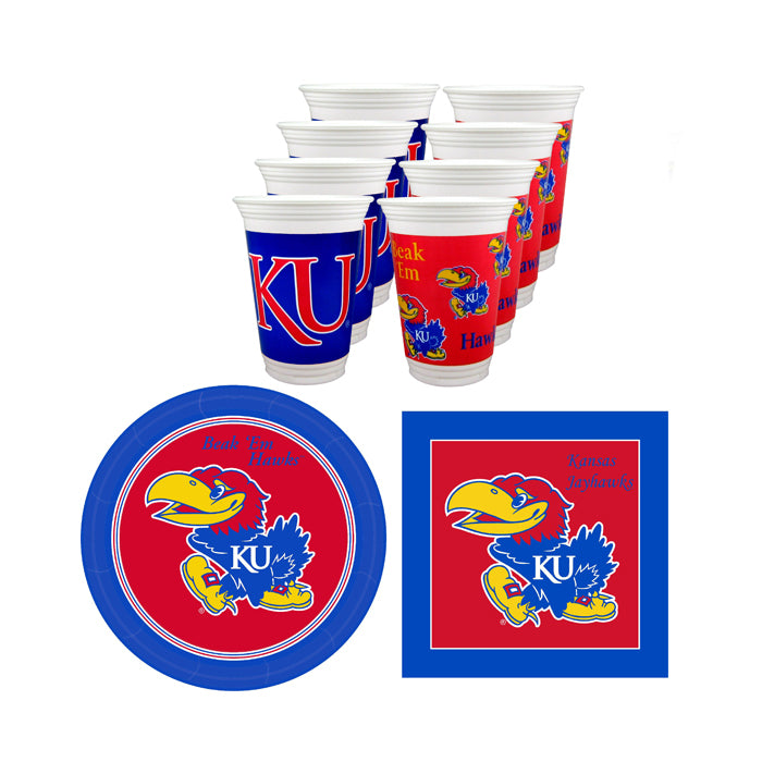 Kansas Jayhawks Party Pack