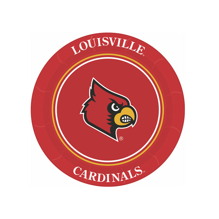 Louisville Cardinals 9" Plates