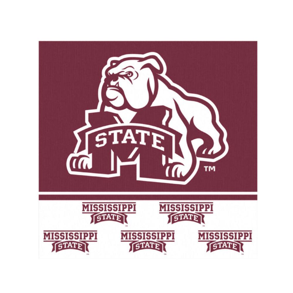 Mississippi State Bulldogs Beverage Napkins