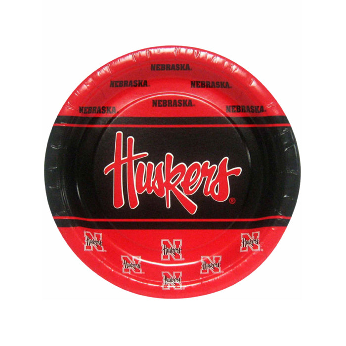 Nebraska Cornhuskers 7" Plates