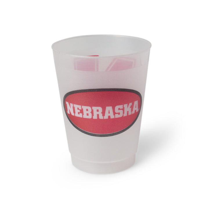 Nebraska Cornhuskers Frosted Cups