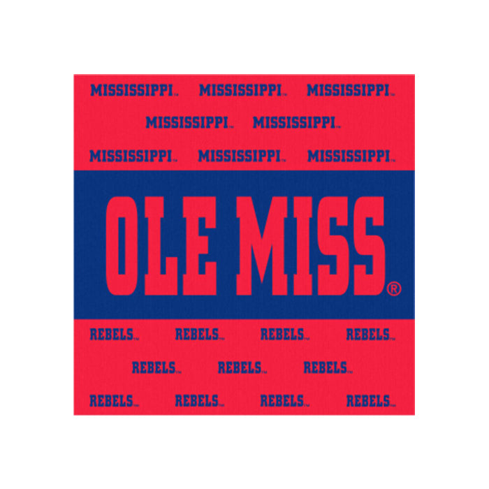 Mississippi Rebels Luncheon Napkins