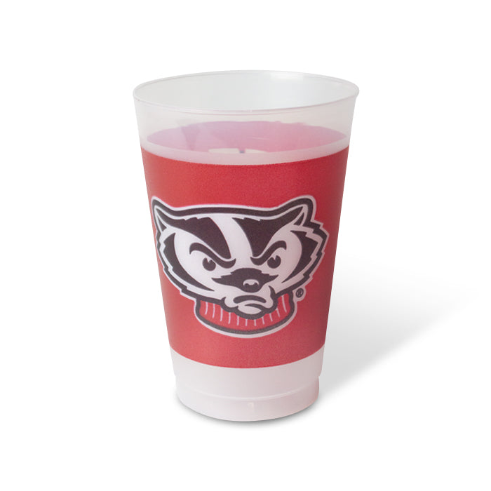 Wisconsin Badgers Frosted Cups
