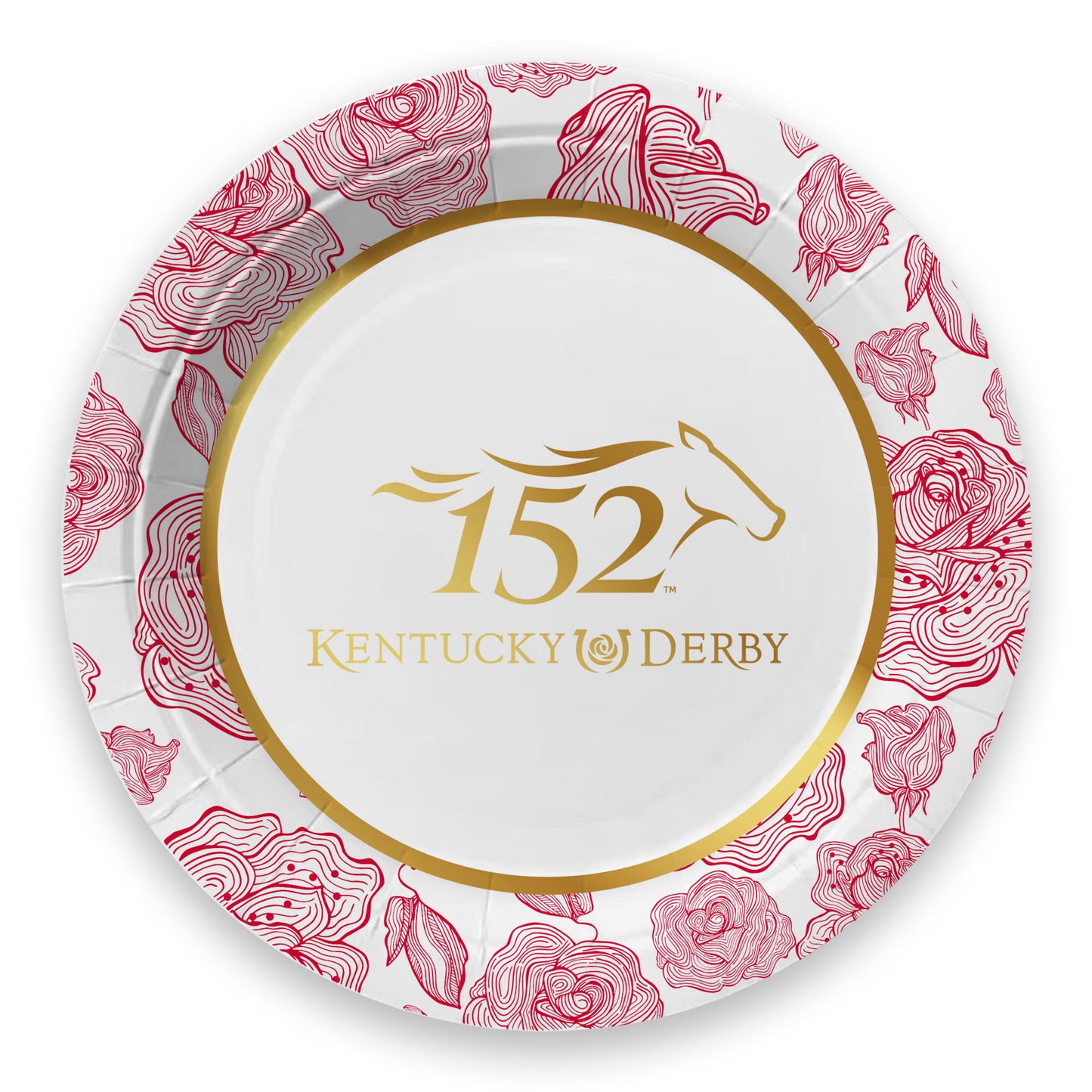 Official Kentucky Derby 152 9" Plate