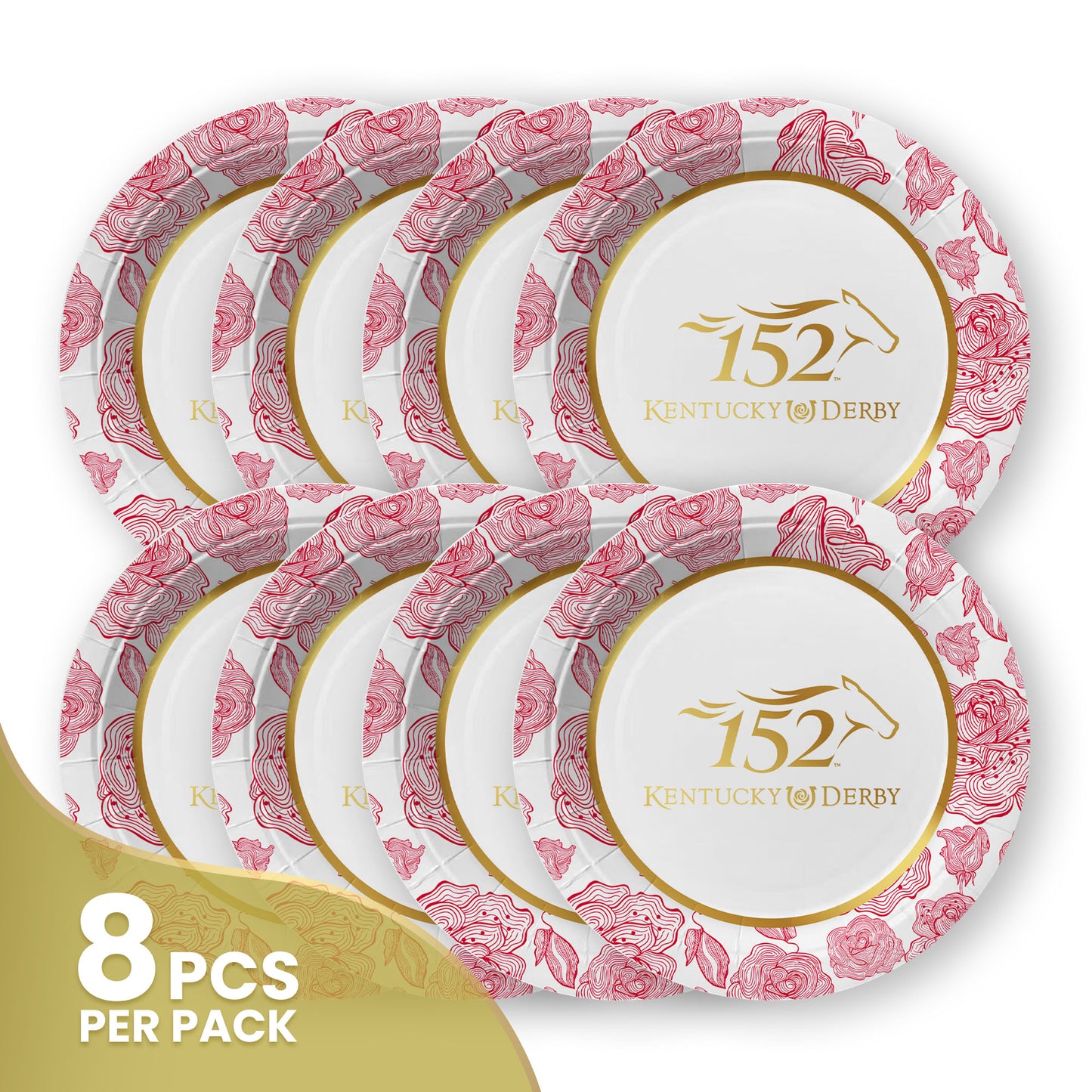 Official Kentucky Derby 152 9" Plate