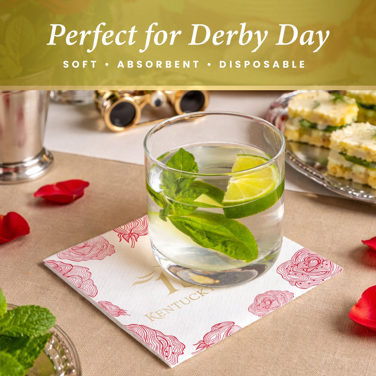 Kentucky Derby 152 Beverage Napkins
