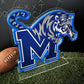 Memphis Tigers Neon Tabletop Sign