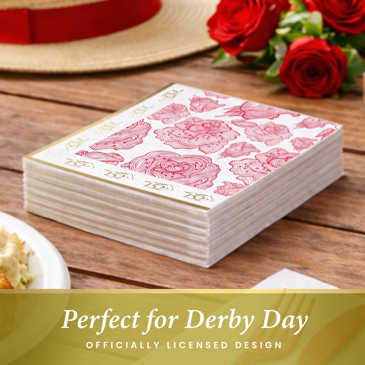 Official Kentucky Derby 152 Luncheon Napkins