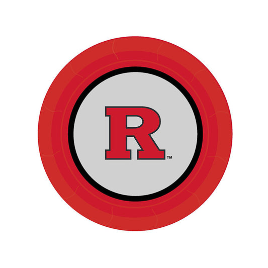 Rutgers Scarlet Knights 9" Plates