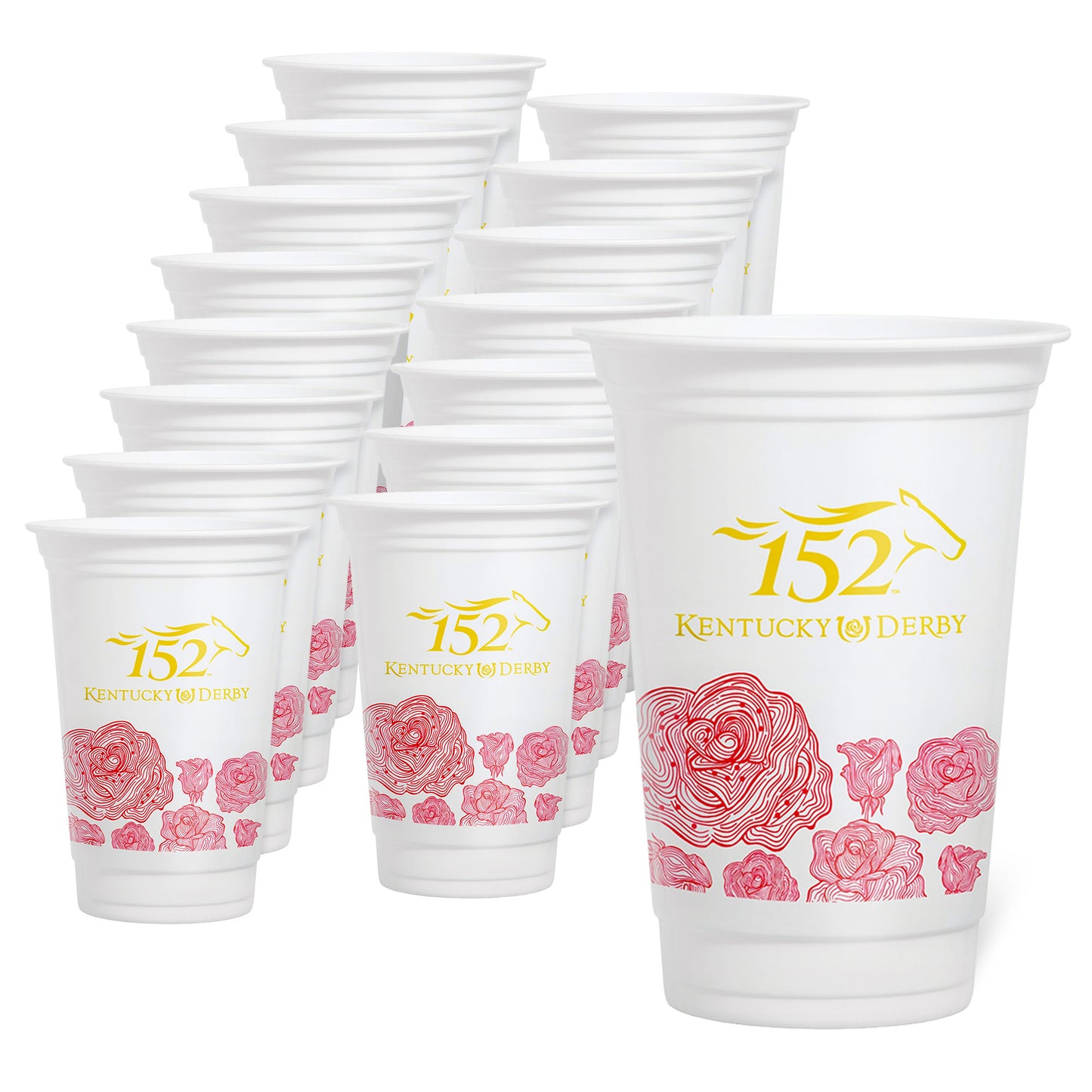 Official Kentucky Derby 152 16oz Cups