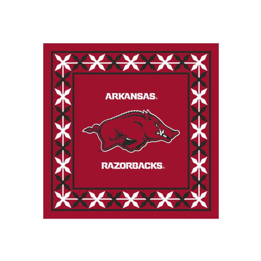 Arkansas Razorbacks Luncheon Napkins