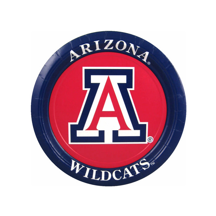 Arizona Wildcats 9" Plates