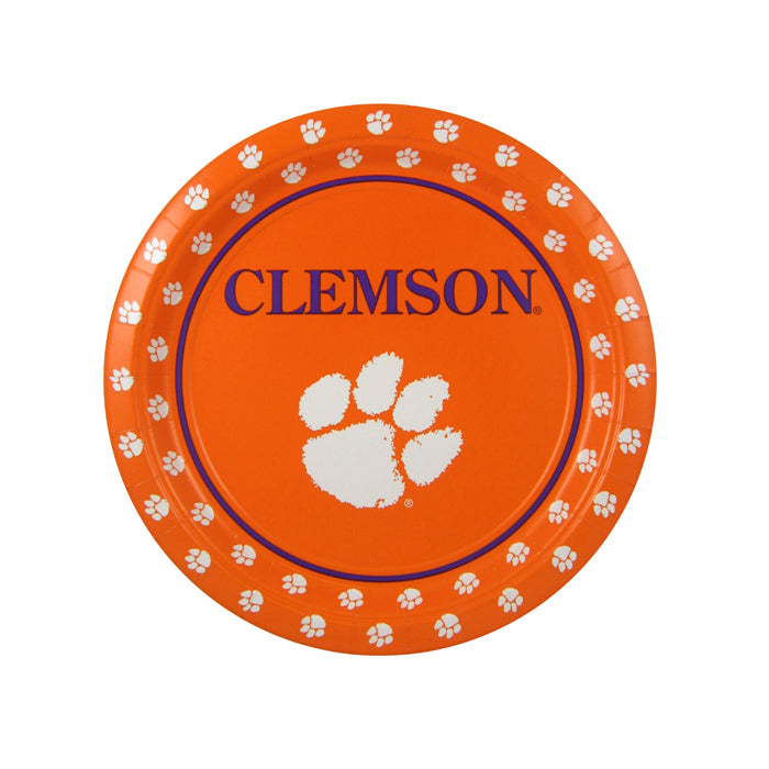 Clemson Tigers 9" Plates