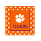Clemson Tigers Beverage Napkins