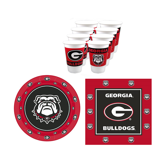 Georgia Bulldogs Party Pack
