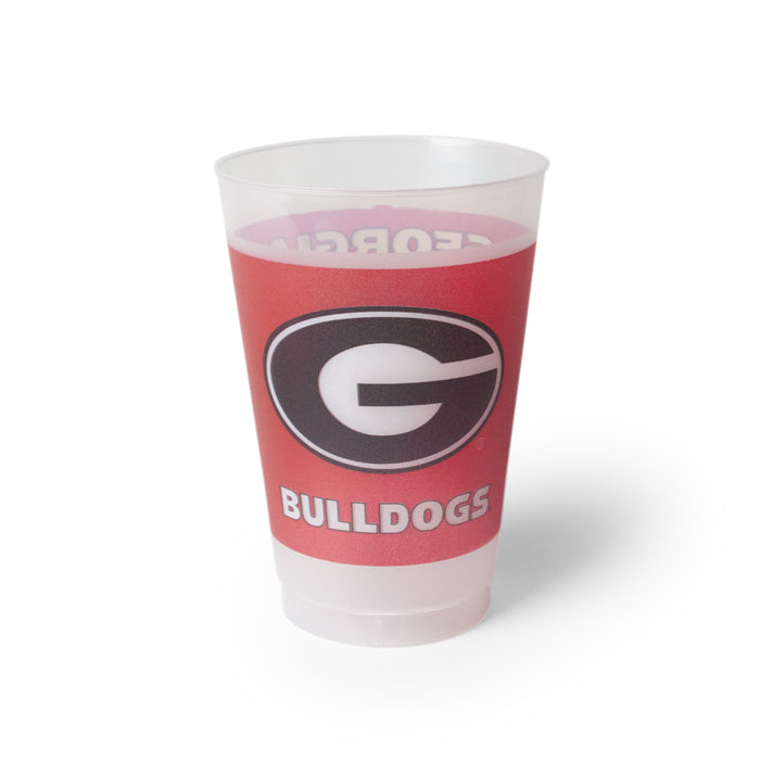 Georgia Bulldogs Frosted Cups
