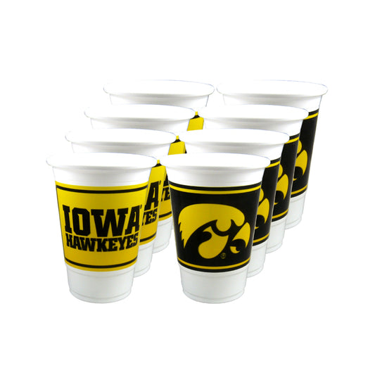 Iowa Hawkeyes 16oz Cups
