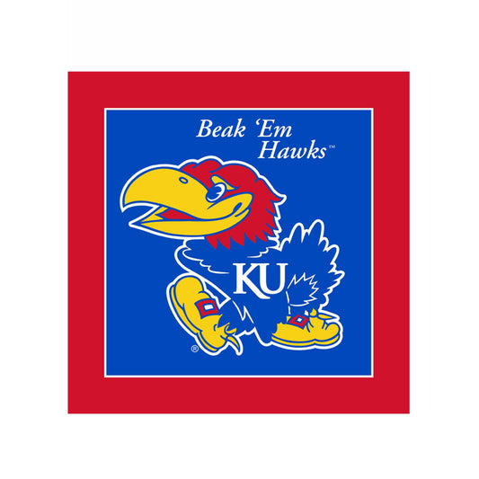 Kansas Jayhawks Beverage Napkins