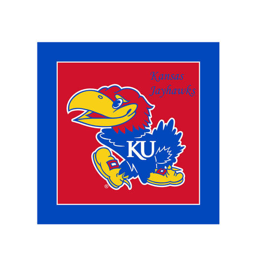 Kansas Jayhawks Luncheon Napkins