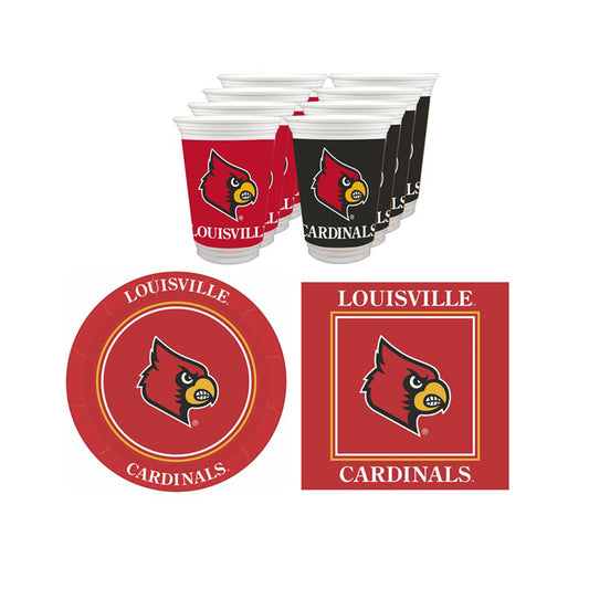 Louisville Cardinals Party Pack