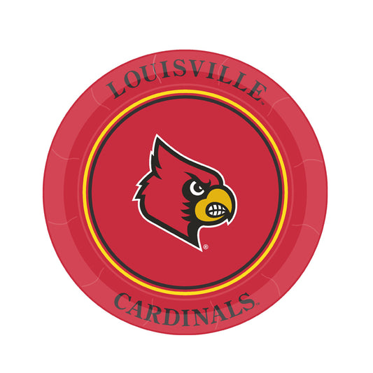 Louisville Cardinals 7" Plates