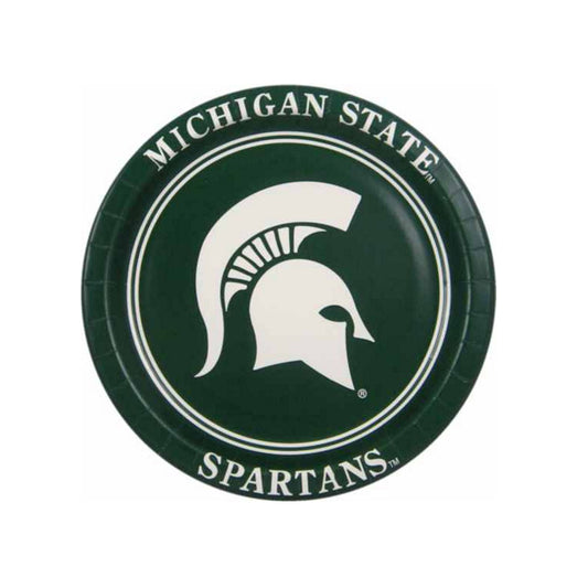 Michigan State Spartans 9" Plates