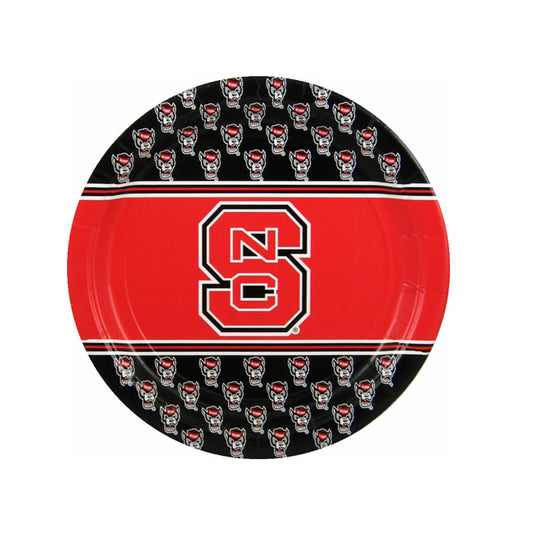North Carolina State Wolfpack 9" Plates