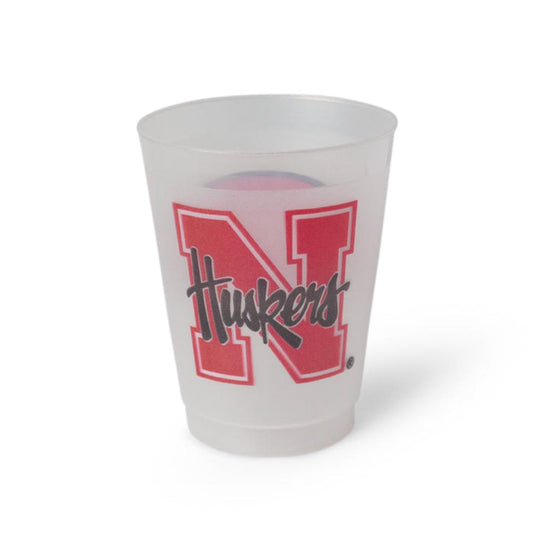 Nebraska Cornhuskers Frosted Cups