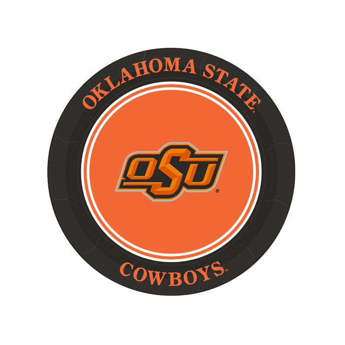 Oklahoma State Cowboys 9" Plates