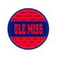 Mississippi Rebels 9" Plates