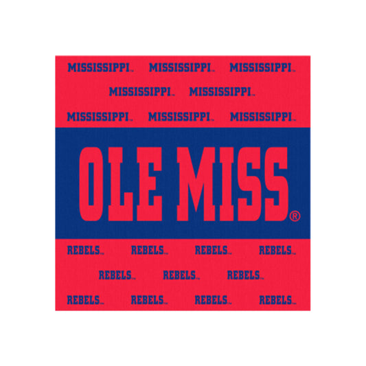 Mississippi Rebels Luncheon Napkins