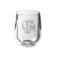 Texas A&M Aggies 12 oz Stemless Wine Glass