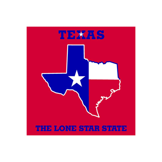 Texas State Flag Luncheon Napkins