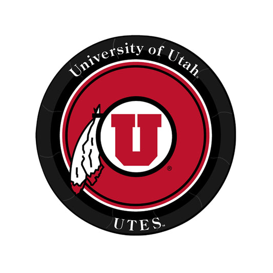 Utah Utes 9" Plates