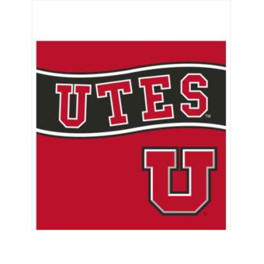 Utah Utes Beverage Napkins