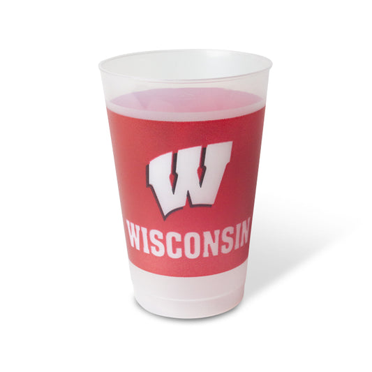 Wisconsin Badgers Frosted Cups